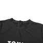 Letter Print Fashion Romper Women Body-Shaping  o-Neck Mini Sleeve Tight Peach Hip Casual Simple Workout Playsuits
