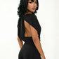 Sexy Backless Playsuits Woman Summer Trend Bandage Low-Neck Sleeveless Shape Waist High Street Fashion Style Rompers