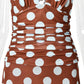 Polka Do Deep V Neck Backless Maxi Dress Vacation Outfits for Woman Elegant Summer Dresses 2026