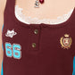 Women's 66 Print Jersey Tank Top, Layered Lace Trim Camisole, Y2K Coquette Sporty Style Sleeveless Top