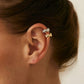 1PC Trendy Minimalism Gold Color Metal Clip Earrings Women Elegant Romantic No Piercing Earrings Banquet Wedding Jewelry Gifts