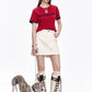 2025 Spring New Arrivals Versatile Letter Print Slim Fit Cotton Short Sleeve T-Shirt Women