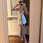 White Corset Mini Dresses for Woman Clothing Sexy Lace-up Deep V Neck Spaghetti Strap Bodycon Dress