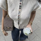 Women Turtleneck Knit Vest Colorful Button Sleeveless Sweater Top Y2K Cropped Knitwear Short Sleeve Cardigan Casual