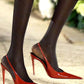 2026 Spring/Summer New Pointed Stiletto Sandals Fashionable and Sexy Party Wedding Women's High Heel Sandals