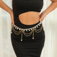 Vintage Multiayer Imitation Pearl Waist Chain for Women Boho Tassel Belly Belt Sexy Body Jewelry Dress Accessories Gift