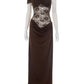 One Shoulder Lace See Through Sexy Maxi Dress Women Gown Fashion Off-shoulder Sleeveless Backless Club Long Dresses