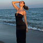 Strapless Long Maxi Dress Sexy Beach Party Vacation Outfits Summer Dresses Women 2025 Fashion Clothes