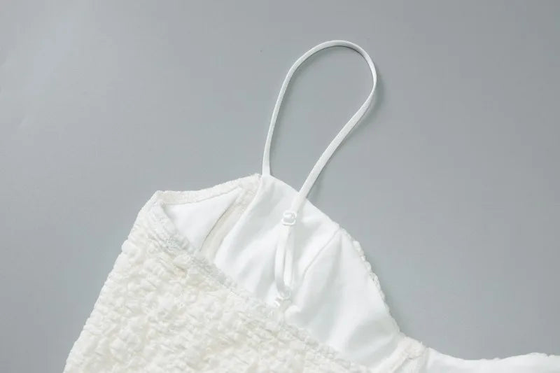 Spaghetti Strap Low Cut Backless Mini Dress Clubwear Sexy Date Nights Dresses for Woman Coquette Clothes