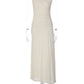 Women V Neck Cap Sleeve Maxi Dress Wrap Ruched Waist Draped Flowy Long Dress Wedding Guest Evening Party Formal Gown