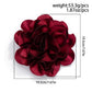 20CM Exaggerated Multilayer Satin Rose Flower Brooch for Women Wed Bridal Elegant Party Pin Jewelry Accessories Gift