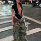 Sexy Wild Bodysuits Woman Summer Trend Deep V-Neck Mini Sleeve Skinny Stretch Hot Girls Hip-Hod Style Classic Tops