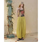 Women's Y2K Cami Top with Fairy Floral Print, Vintage Grunge Spaghetti Strap Camisole, Retro Aesthetic Sleeveless Top