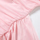 Ruffles Tassel Dress Women Folds Low-Neck Patchwork Mesh Sleeveless Sweet Elegant Prom Party Summer Chic Mini Bodycon