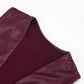 Wild Deep V-Neck Leather Dress Women Trend Bandages Patchwork Irregular Hem Sleeveless Fashion Party Club Bodycon