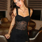 Elegant Lace Mini Dress Women Summer Fashion V Neck Sleeveless Backless Slinky Ruched Club Party Dress Female Clothes
