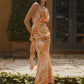 Tie-Dye Fashion Maxi Dress Women Applique Lace-Up Halter Ruffles Tassel Vacation Beach Party Ruched Elegant Vestidos