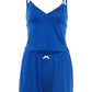 Sporty Streetwear Women Trend Simple 2-Piece Set Trend Fashion Bow Appliques Low Chest Camisole+Shorts Hottie Suits