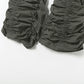 Casual Fashion Long Pants Woman Button Low-Waist Folds Design Hot Girls High Street Versatile Style Classic Buttoms
