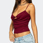 Chic Women Camisoles Solid Color Spaghetti Strap Casual Tank Tops Summer Fashion Sleeveless Tops Y2K Streetwear