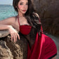 Lace Patchwork Dress Women Halter Low-Neck Folds Backless Sleeveless Skinny High Elasticity Sexy Hottie Party Bodycon