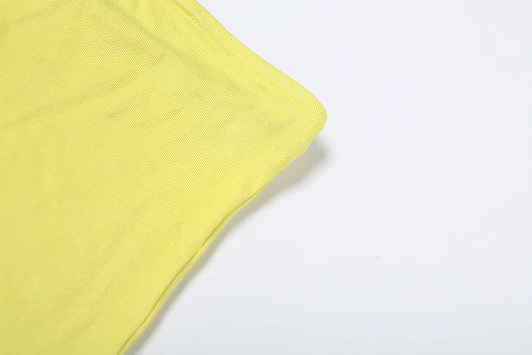 Summer Sweet 2-Piece Set Women Solid Backless Sleeveless Elegant Tops+ Pentagram Stripes Knit Shorts Matching Suits