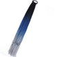 Synthetic 24inch Girls Colored Box Braided Ponytail With Elastic Rubber Band Hair Extensions Rainbow Color Box Pigtail Hairpiece