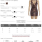 Swing Collar Metal Chain Backless Mini Dress Woman Leopard Print Sleeveless Slim Peach Hip Hot Girl Sexy Fashion Bodycon