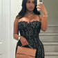 Jacquard Double Deck Dress Party Women Y2K Sexy Lace Spaghetti Strap Body-Shaping Nighclub Summer Trend Mini Bodycon