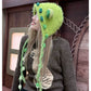 Cute 3D Ear Pom Pom Ear Flap Knit Beanie For Women