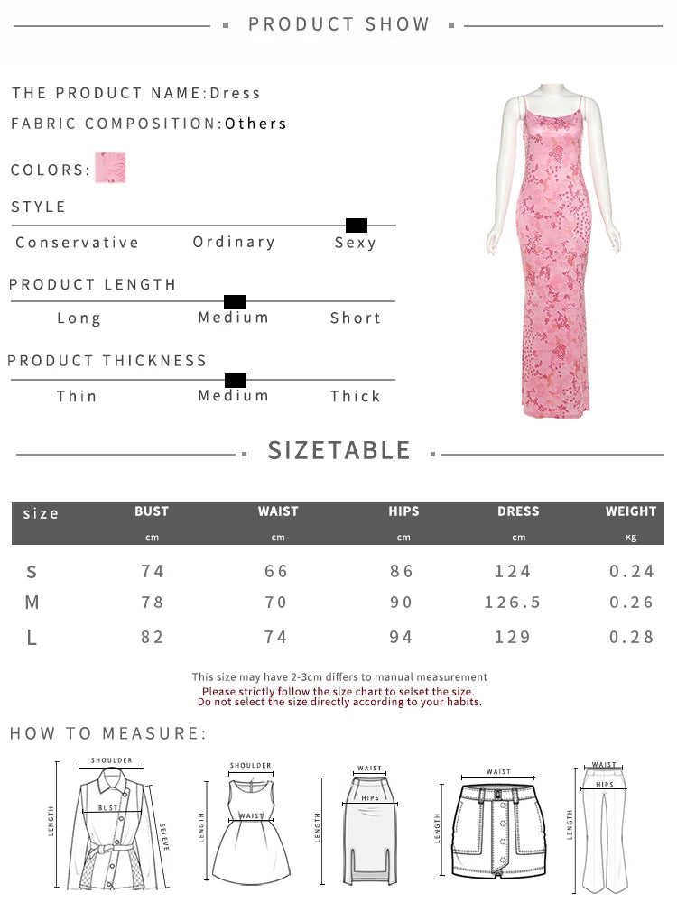 Y2K Sexy Dress Women Floral Print Backless Slit Skinny Elegant Summer Trend Party Banquet Vacation Festival Vestidos