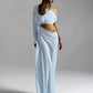 Off Shoulder Cutout Sexy Maxi Dress Women Elegant Draped Slinky Ruched Bodycon Cocktail Evening Party Dresses Gown