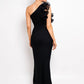 Shoulder Floral Mesh Ruched Sexy Maxi Dress For Women Gown Oblique Shoulder Sleeveless Backless Bodycon Long Dress
