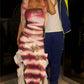 Halloween Shark Tale Costume Dress for Women Anime Sexy Sequin Tassel Hem Fish Strapless Tube Cosplay Maxi Dress