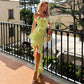 Green Party Dresses Woman Elegant Asymmetric Ruffled Pleated Strapless Long Dress