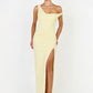 Asymmetric One Shoulder Sexy Maxi Dress Women Elegant Diagonal Collar Sleeveless Backless Cocktail Evening Party Dress