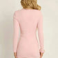 Women Polka Dot Sexy Mini Dress Lace Trim High Neck Cutout Long Sleeve Bodycon Short Dress Club Party Night Out Dresses