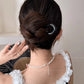 U-Shaped Hair Fork Fashion Tortoiseshell Acetate Hairpin Women Geometric Headwear Hair Sticks Girls New Hair Clips Accessories