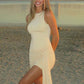 Sleeveless Draped Ruched Sexy Mini Dress Women Elegant O Neck Irregular Slinky Club Party Dress Female Summer 2026