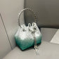 Rhinestones Evening clutch Bag Purses and handbag luxury Designer shoulder bag Shiny Crystal Clutch purse bucket bag