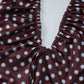 Polka Dot Summer Dress for Woman 2026 Fashion Sexy Halter Neck Backless Mini Bodycon Dresses