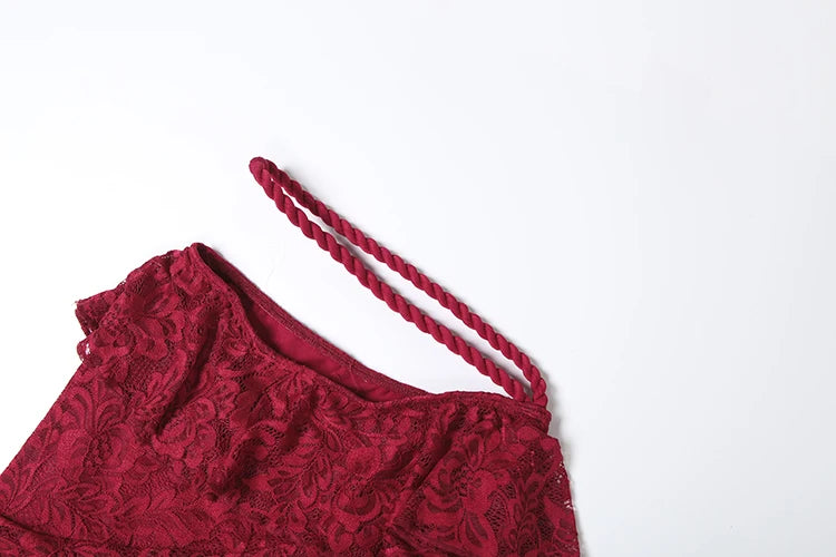 Sexy Jacquard 2 Piece Set Women Patchwork Crop Tops+Tierred Plait High Waist Skirts Matching Midnight Prom Party Clubwear