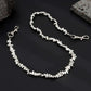 Punk Imitation Pearl Trousers Hipster Pant Jean Keychain Ring Clip for Men Tassel Bag Handbag Chain Women Jewelry Gift