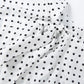 Sexy Polka Dot Print 2Piece Set Woman Oversize Style See Through Design Crop Tops+Skinny Shorts Club Party Style Suit