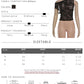 Sexy Off Shoulder Crop Tops Woman Summer Trend Lace Patchwork Skew Collar Shape Waist High Street Fashion Style Tees