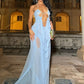 See Through Mesh Halterneck Ruched Maxi Dress Summer 2026 Woman Clothes Sexy Beach Dresses Vacation Outfits