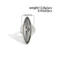 8 Styles Simple Crystal Rings for Women Wedding Bridal Kpop Geometric Knuckle Rings New Year Party Jewelry Accessories