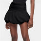 Y2k Ruffle Hem Bubble Skirt High Waisted A-Line Puffy Mini Short Skirt Women Summer Pleated Balloon Skirts Streetwear