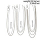 3Pcs/Set Hip Hop Multilayer Metal Keychain Waist Belts Chain for Women Men Punk Trousers Pants Chain Street Jewelry