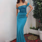 Off-shoulder Strapless Sexy Maxi Dress For Women Elegant Blue Sleeveless Backless Lace Patchwork Bodycon Long Dress
